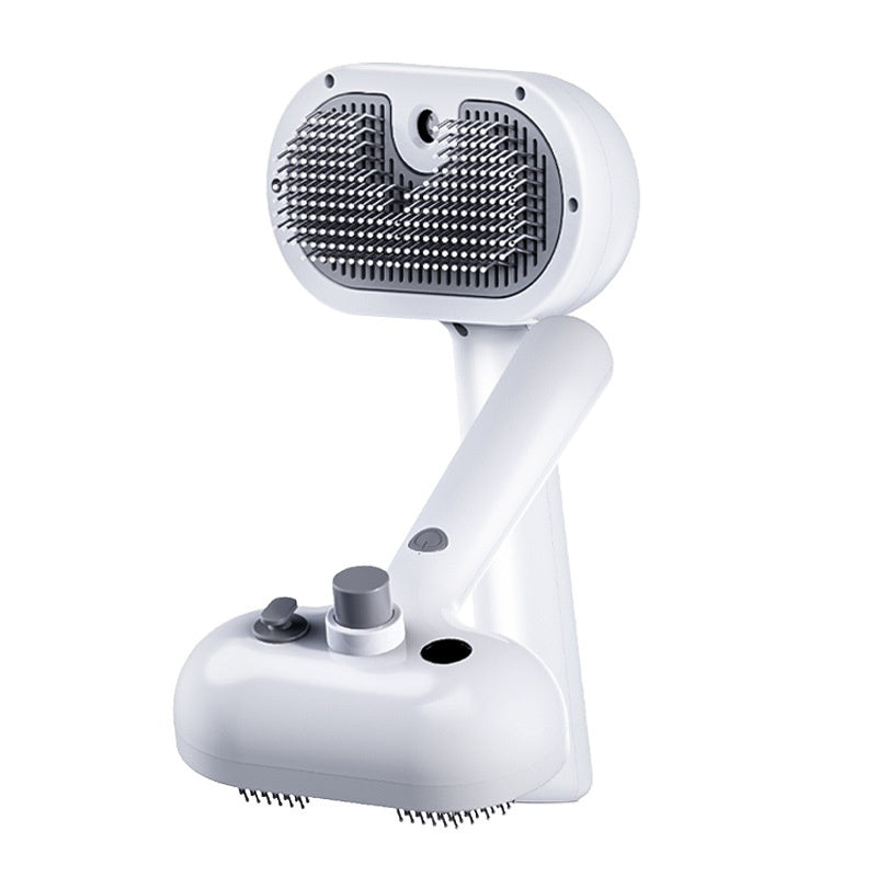 Pet Spray Comb - One-Click Hair Removal Grooming Brush for Cats & Dogs