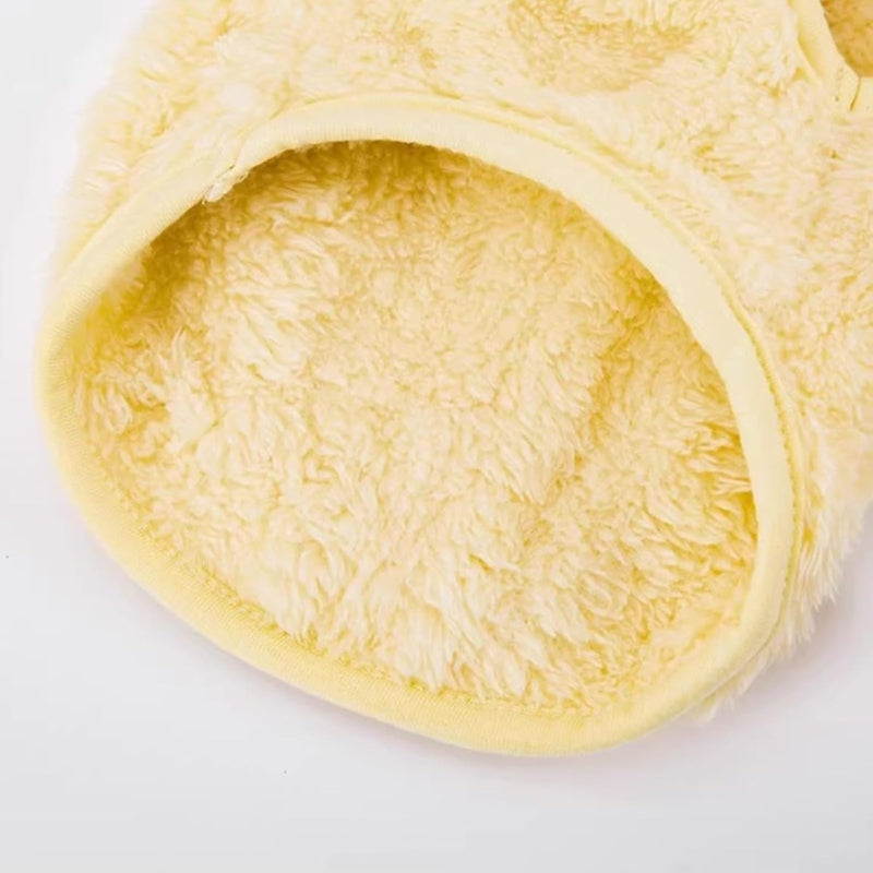 Autumn winter dog clothes Can Pull Simple Solid Color Two-legged Down Jacket Cat Warm Vest Pet Clothing